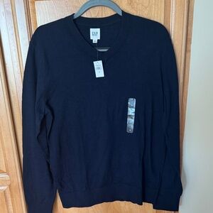 GAP Men's Dark Sweater V-Neck